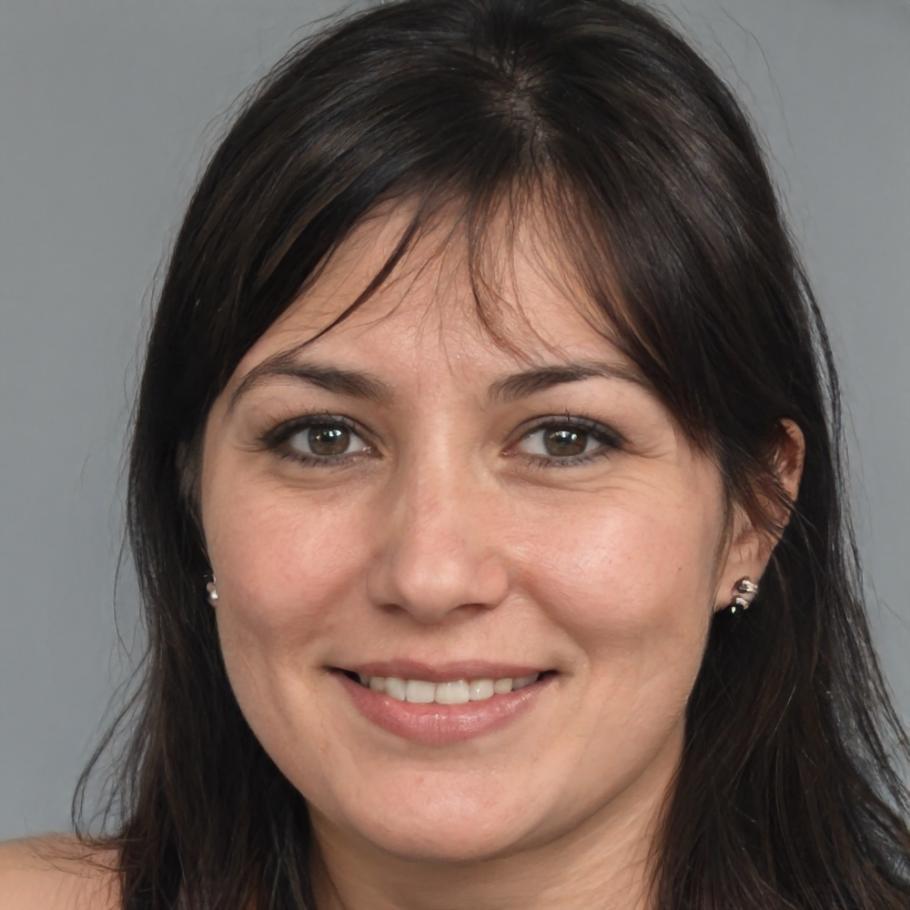 Portrait de cliente satisfaite